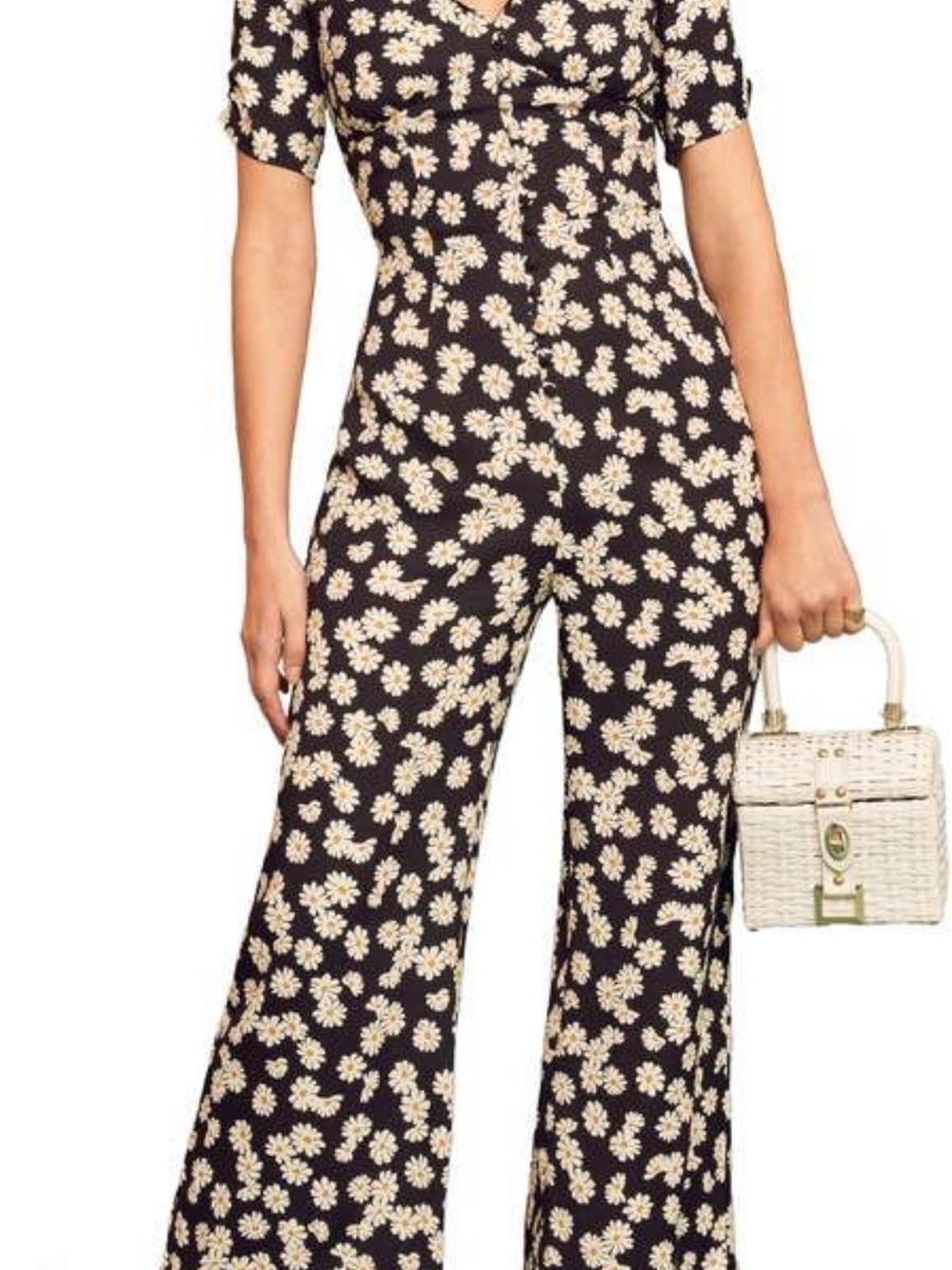 Reformation Marlena Daisy Jumpsuit